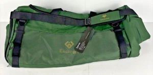 Eackrola Borsa Grande da Palestra Sportiva, Borsone da Viaggio con Tasca Bagnata e 65L, Verde - Foto 1 di 9