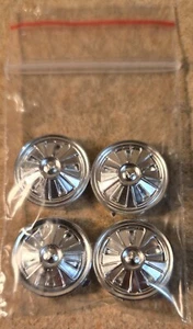 Vintage BUILDER PARTS! AMT 64-66 Mustang Hubcaps 1/24-1/25 Scale - Unknown Issue - Picture 1 of 2
