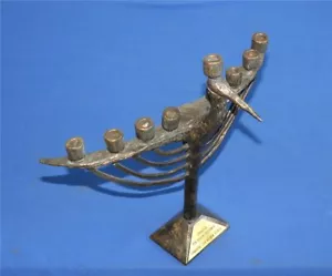 Staatsgeschenk Polen Chanukka Menora Synagoge Weißen Storch Breslau Rossano 2010 - Bild 1 von 12