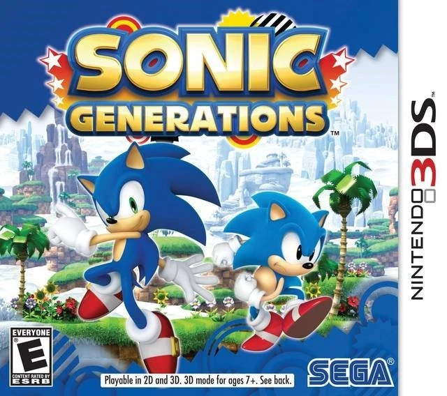 Sonic Generations - Nintendo 3DS Game Only - Image 1 of 1