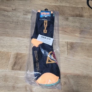 Naruto Shippuden & Kakashi 2 Pack Novelty Crew Socks - Picture 1 of 2