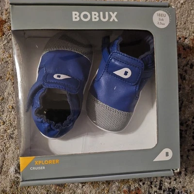 Новый в коробке Bobux Step Up Xplorer Origin Cruiser Сапфир Размер 2,5 США baby - Изображение 1 из 3