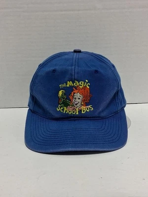 De colección Años 90 The Magic School Bus Snapback Sombrero Gorra Ajustable Dibujos Animados PBS Leer** Foto 1 de 4
