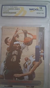 Lebron James 2003 Sports Illustrated SI for Kids RC #264 WCG 10 MINT - Picture 1 of 5