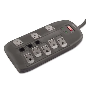 Innovera 71656 8 AC Outlets 6' Cord 2160 J Surge Protector - Black New - Picture 1 of 1