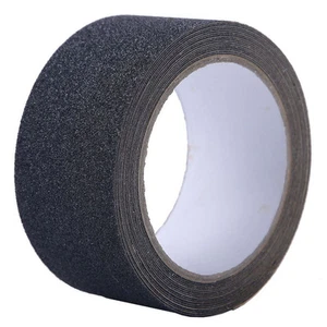 Dolphy Anti Skid Tape - 50mm x 18m, Black, Non-Slip Safety Grip Tape for Stai... - Picture 1 of 3