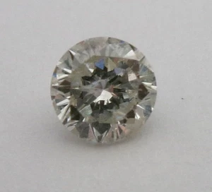.30CT NATURAL EARTH MINED ROUND BRILLIANT CUT DIAMOND WHITE  I2  FREE SHIPPING - Picture 1 of 3