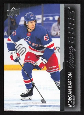 2021-22 Upper Deck #215 Morgan Barron Young Guns Rookie Card - Image 1 of 2