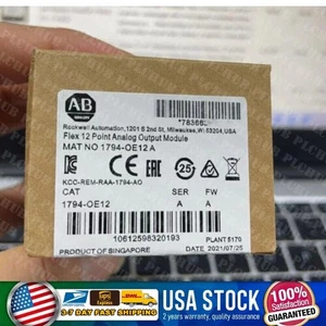 Sealed AB 1794-OE12 Flex 12 Point Analog Output Module 1794OE12 US Free Tax - Picture 1 of 4