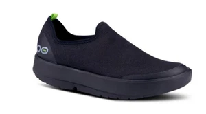 Mujer OOFOS OOMG EEZEE Negro/Negro 100% Original Nuevo - Imagen 1 de 7