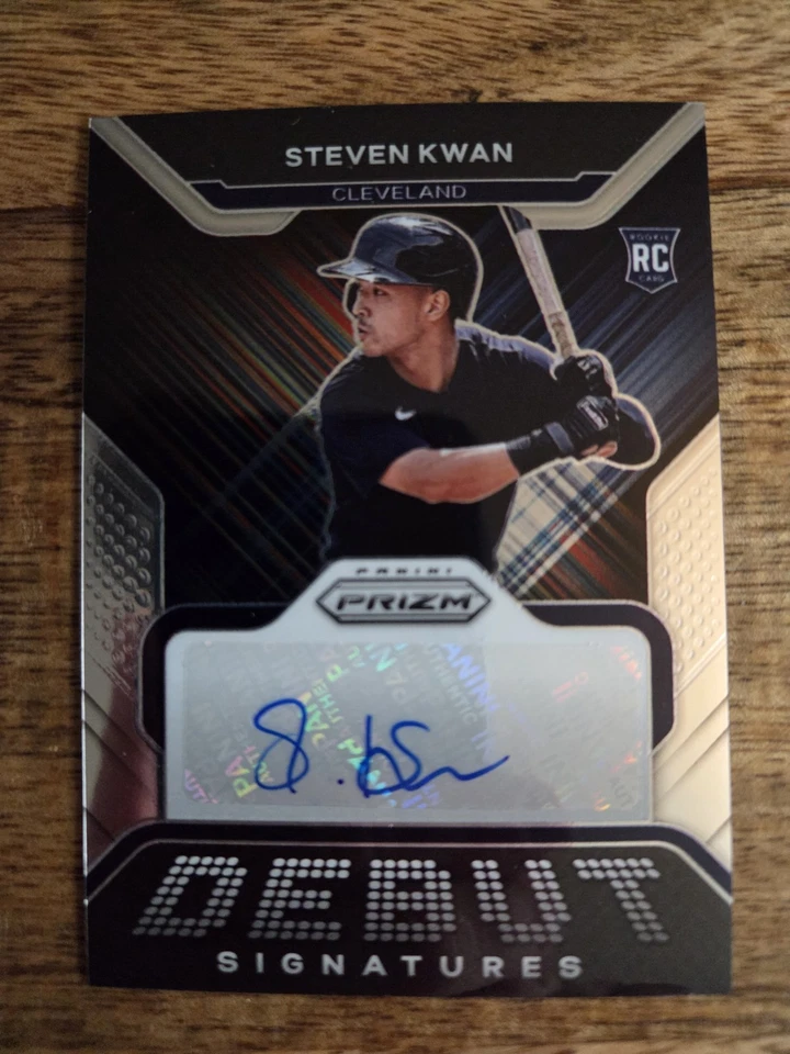 STEVEN KWAN - 2022 Panini Prizm Debut Signatures Auto !! GUARDIANS - Image 1 of 2