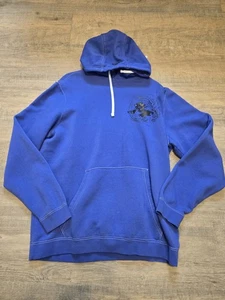 ERL × Nike ERL Logo Witch Hoodie Embroidered Royal Blue Men Size Large New - Bild 1 von 6