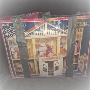 Vintage 1985 SEARS EXCLUSIVE Fashion Mansion Barbie House fehlende Accessoires - Bild 1 von 6