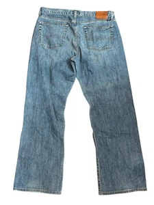 Pantalones de mezclilla rectos relajados Lucky Brand para hombre 181 talla 34 x 30 azul - Imagen 1 de 7