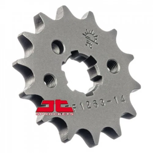 Piñón delantero JT 14 dientes/428 paso JTF1263.14 para motocicleta Foto 1 de 1