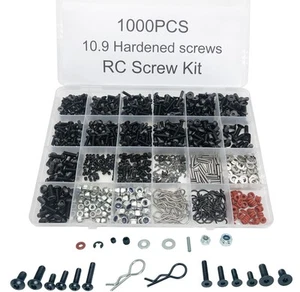 1000pcs Universal RC Screw Kit Screws Assortment Set, Hardware Fasteners for ... - Picture 1 of 6