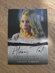 Supernatural Seasons 1-3 Alona Tal as Jo Harvelle Auto Card A04 - Picture 1 of 1