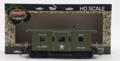 Model Power 490-99165 Caboose United States Army NIB - Image 1 of 4