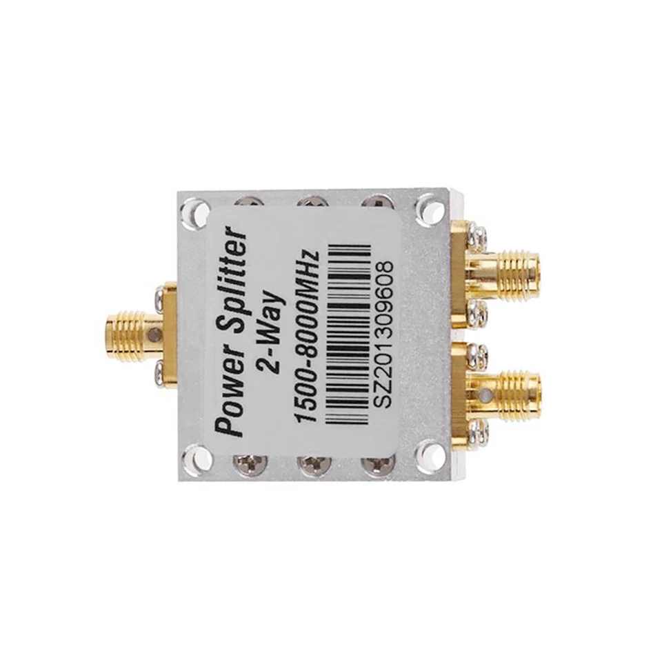 New 2-Way 1500-8000MHz RF Coaxial Signal Power Splitter Divider Combiner Part - Image 1 of 4