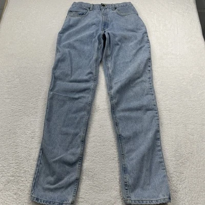 Vintage Levis 545 Jeans Mens 32x38 Loose Light Wash Made in USA 90s Distressed - Image 1 of 4