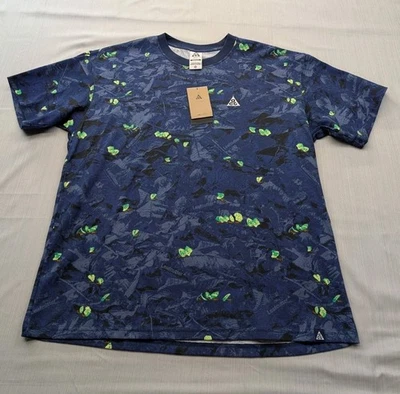 Nueva Camiseta Nike Para Hombre ACG LeafCutter Camuflada Dri-FIT - HJ0794 Talla Grande Camiseta Foto 1 de 4