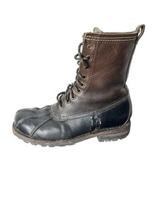 Frye Veronica Lammfell Leder Ente wasserdichte Stiefel Damengröße 8,5 isoliert - Bild 1 von 11