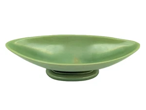 Red Wing Pottery Cyprus Green Compote Charles Murphy M-5006 11.25X4.25X3.25 in. - Picture 1 of 6
