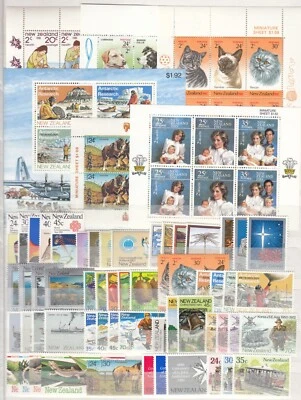 LC18951/ NEW ZEALAND – 1981 / 1987 MINT MODERN COLLECTION - Image 1 of 2