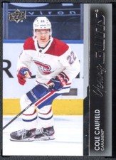 2021-22 Upper Deck Series 1 Cole Caufield Young Guns RC Canadiens Rookie #201