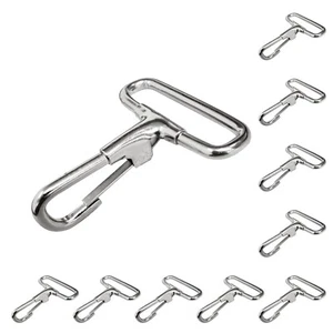 10 Stück 1 Zoll Trigger Karabinerhaken Clip Gürtelschnallen für Gurtband Gurt - Bild 1 von 7