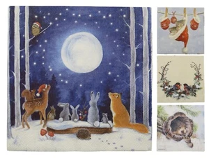 Serviettenset für Serviettentechnik und Decoupage Winter 3 - Bild 1 von 9