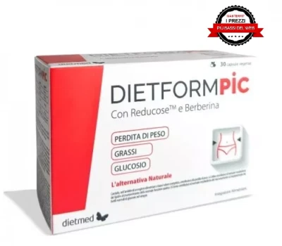 DietForm Pic 30 Capsule per perdita rapida di peso DIETMED ITALIA fat Burner