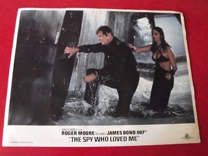 The Spy Who Loved Me Lobby Card 11 X 14 James Bond 007 Roger Moore Barbra Bach - Picture 1 of 1