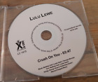 CD Pop Lulu Lewe - Crush On You (1 Song) Promo X-CELL Sarah Connor disc only