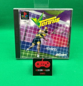 PS1 Playstation 1 Spiel "V Tennis" mit OVP + Anleitung - Bild 1 von 4