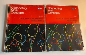 Connecting Math Concepts Math Facts And Independent Worksheets Teachers Ed Lev B - Picture 1 of 20