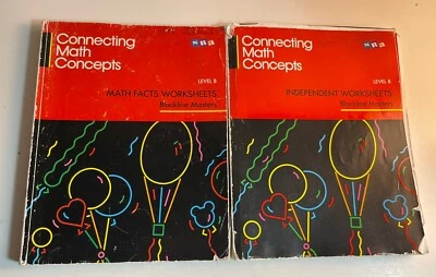 Connecting Math Concepts Math Facts And Independent Worksheets Teachers Ed Lev B - Image 1 of 4
