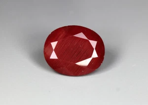 4.15 CTS_GLITTERING VERY RARE STONE_100 % NATURAL UNHEATED RED ANDESINE_SUNSTONE - Picture 1 of 3