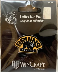 BOSTON BRUINS RETRO LOGO LAPEL COLLECTOR PIN NEW WINCRAFT - Picture 1 of 1