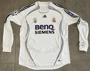 REAL MADRID 2006 HOME FOOTBALL SOCCER JERSEY ADIDAS XL Long Champions League - Picture 1 of 14
