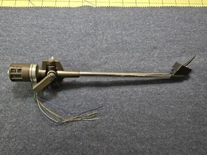 Technics SL-QD33 Turntable Parts - Tone Arm Assembly w/ Counter Balance - Picture 1 of 16