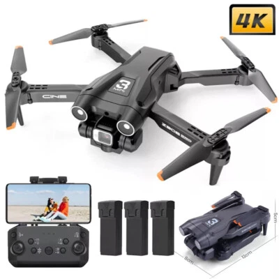 DEERC D96 Drone with 4K UHD Dual Camera Foldable Quadcopter Obstacle Avoidance v - Image 1 of 4