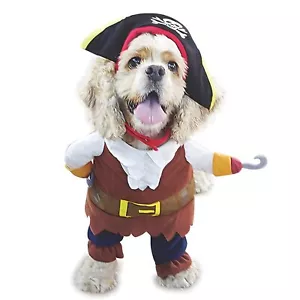 Pet Dog Costume Pirates of The Caribbean Medium - Picture 1 of 7