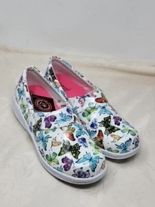 Laforst Rachel 7003 Women's Leather Nonslip Server Waitress Slip On Clog size 11 - Picture 1 of 9