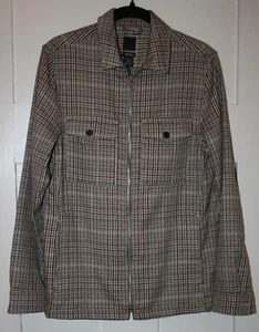 H&M Damen Hemdjacke Full-Zip kariert braun Gr. XS - Bild 1 von 5