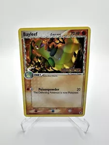 Pokemon Ex Dragon Frontiers Delta Species Bayleef Reverse Holo Error 26/101 LP - Picture 1 of 3