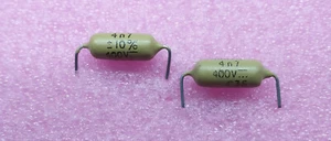 2 piezas. Condensador de guitarra Philips Mustard 4.7nF / 400V / 10% Mullard - Imagen 1 de 1