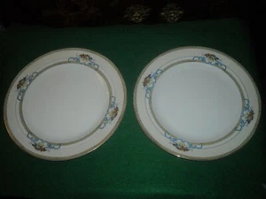 2 Noritake Malvern 10" Speiseteller gebraucht  - Bild 1 von 5