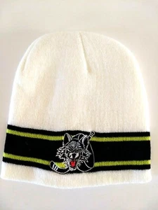 Chicago Wolves Adult Beanie Knit Hat Stadium Giveaway OSFM New White - Picture 1 of 3