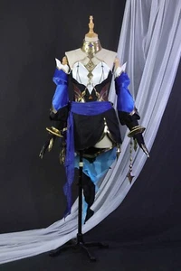 Hot sale Carnival Oufits Genshin Impact Layla Cosplay Costume Halloween Suit - Picture 1 of 10
